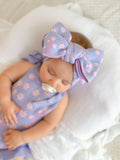 Lila’s Florae bow