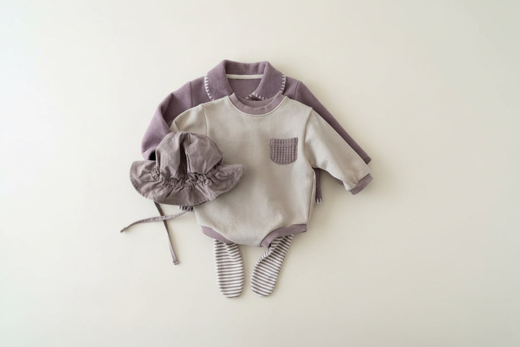 Harper two tone romper