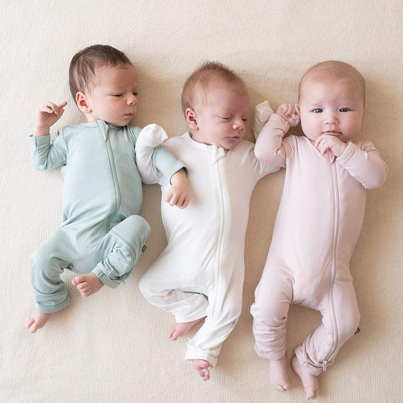 Kariz&co essential Bamboo Zip Onesie