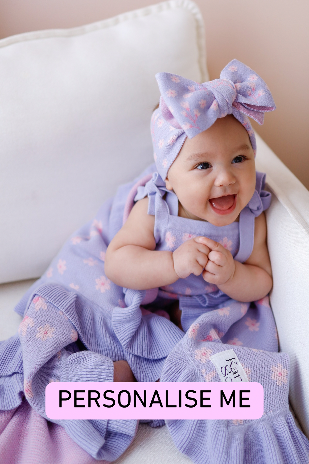 Lila’s Florae blanket
