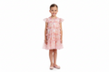 Blush Bloom Tiered Party Dress
