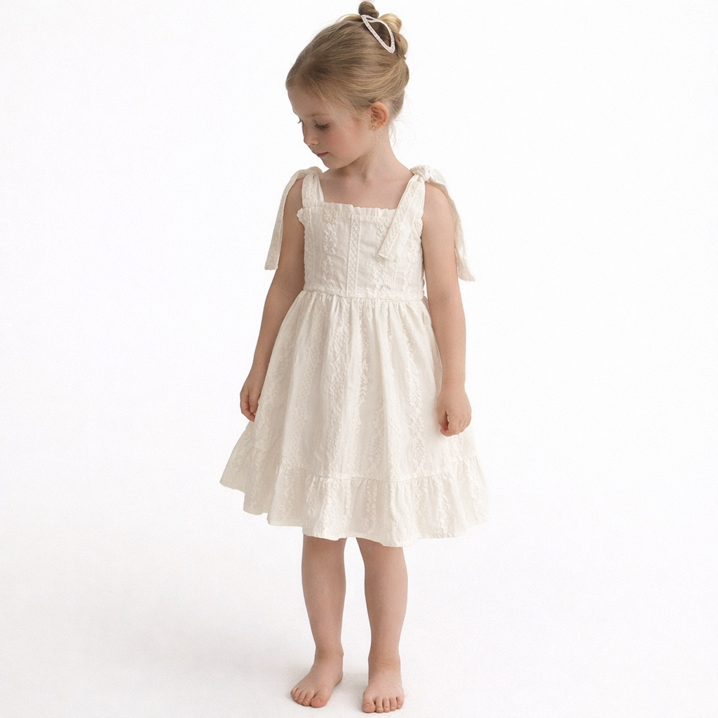 Isla Floral Pinafore Dress