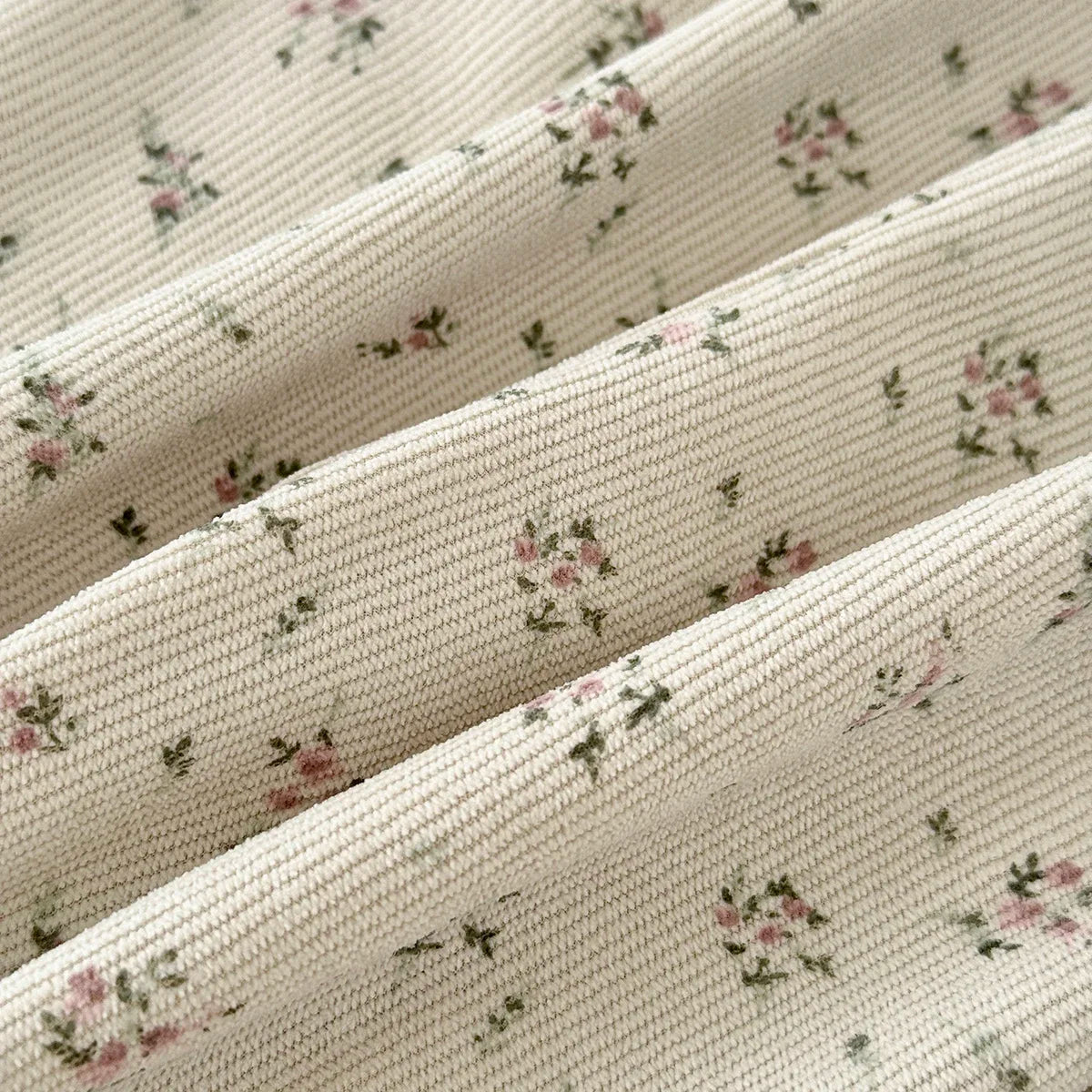 Vintage Floral Knit Overalls